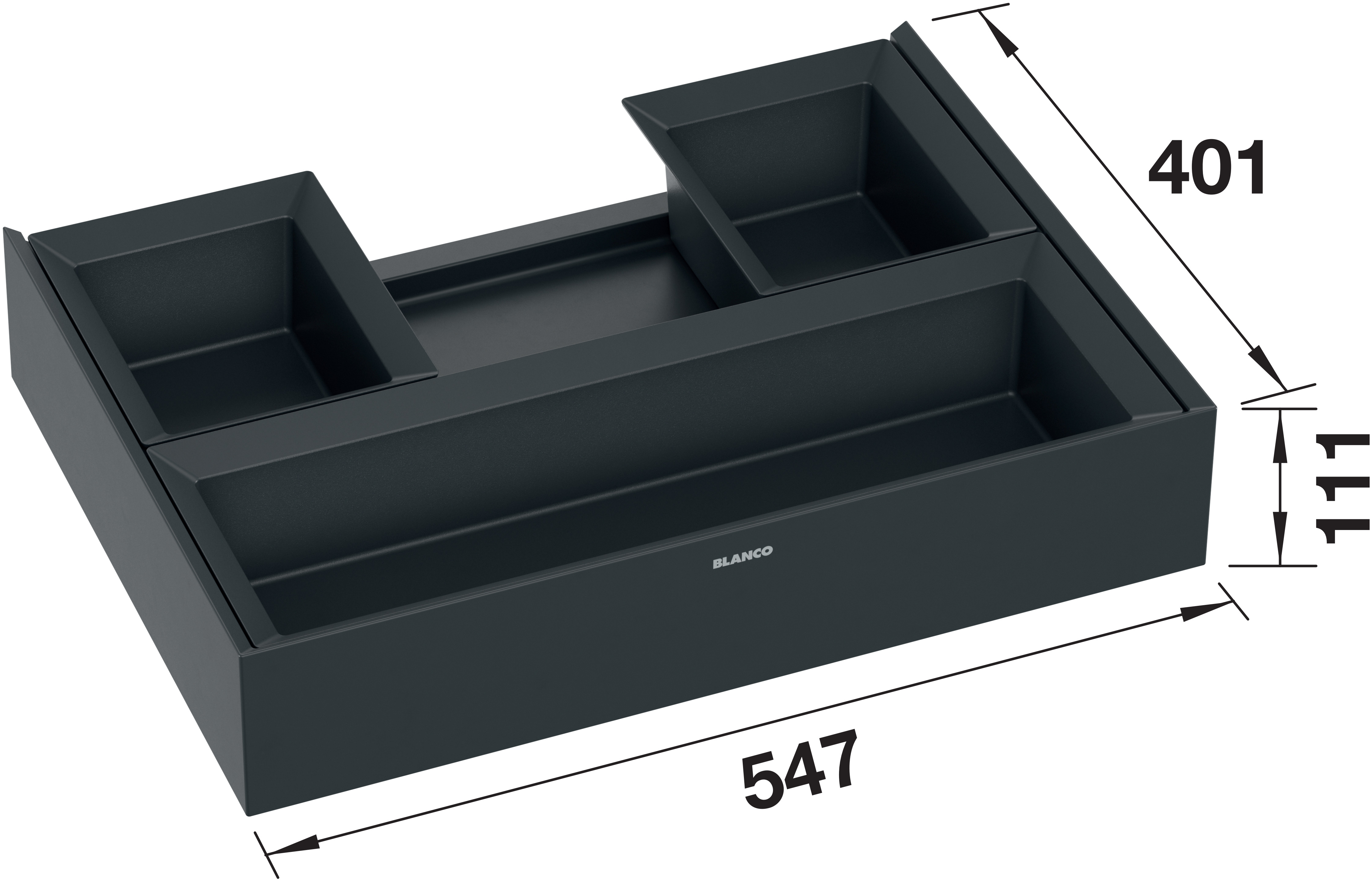 BLANCO SELECT II Orga skuffe